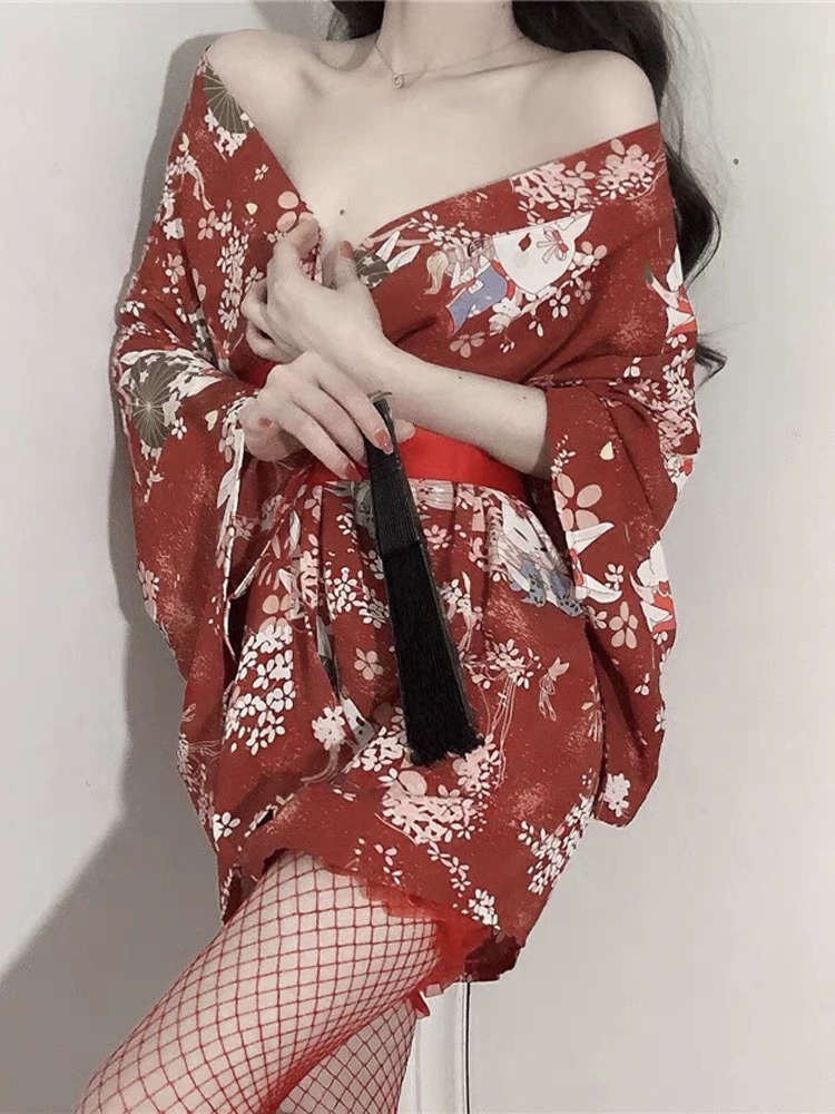 Sex Japanese Kimono Sexy Sleep - Robe Silk Women ulasan dan harga