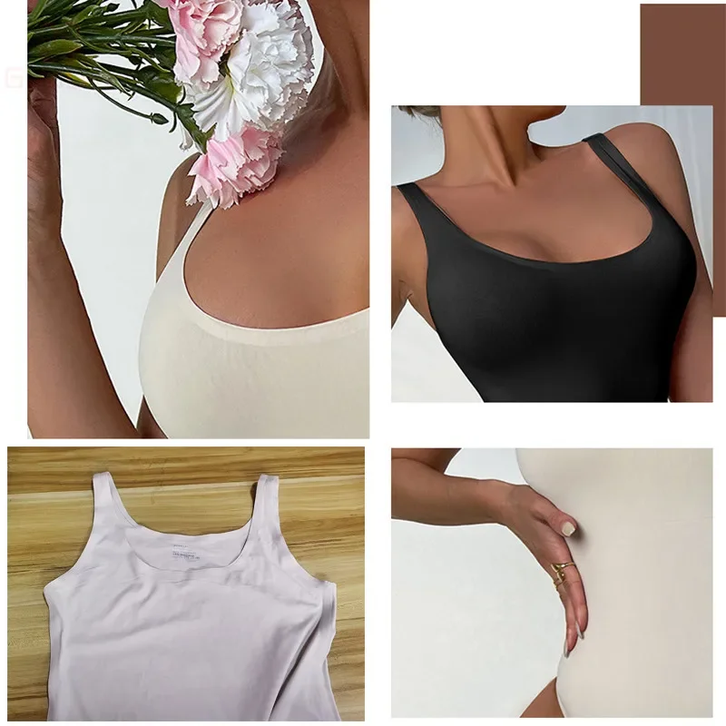 GUUDIA Sexy Thong Deep U Neck  - Shapewear Bodysuit Firm ulasan dan harga