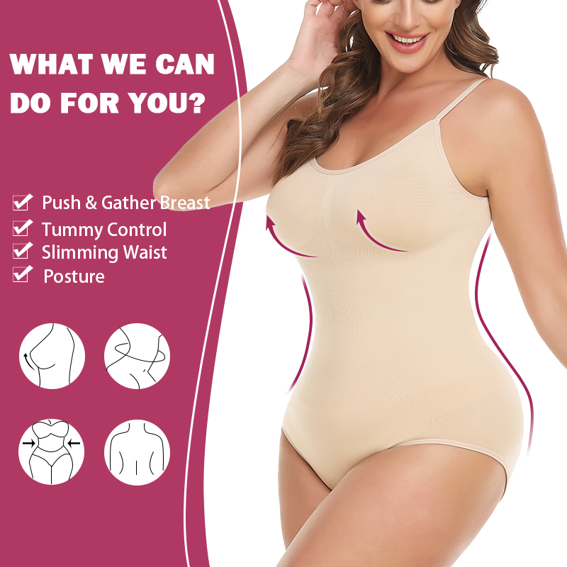 Women Slimming Bodysuits Shape - Shapewear Bodysuit Firm ulasan dan harga